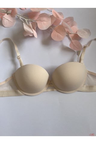 Гладкий бюстгальтер балконет з пуш-ап WeiyeSi 2070